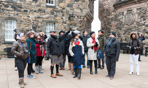 edinburgh castle group visit