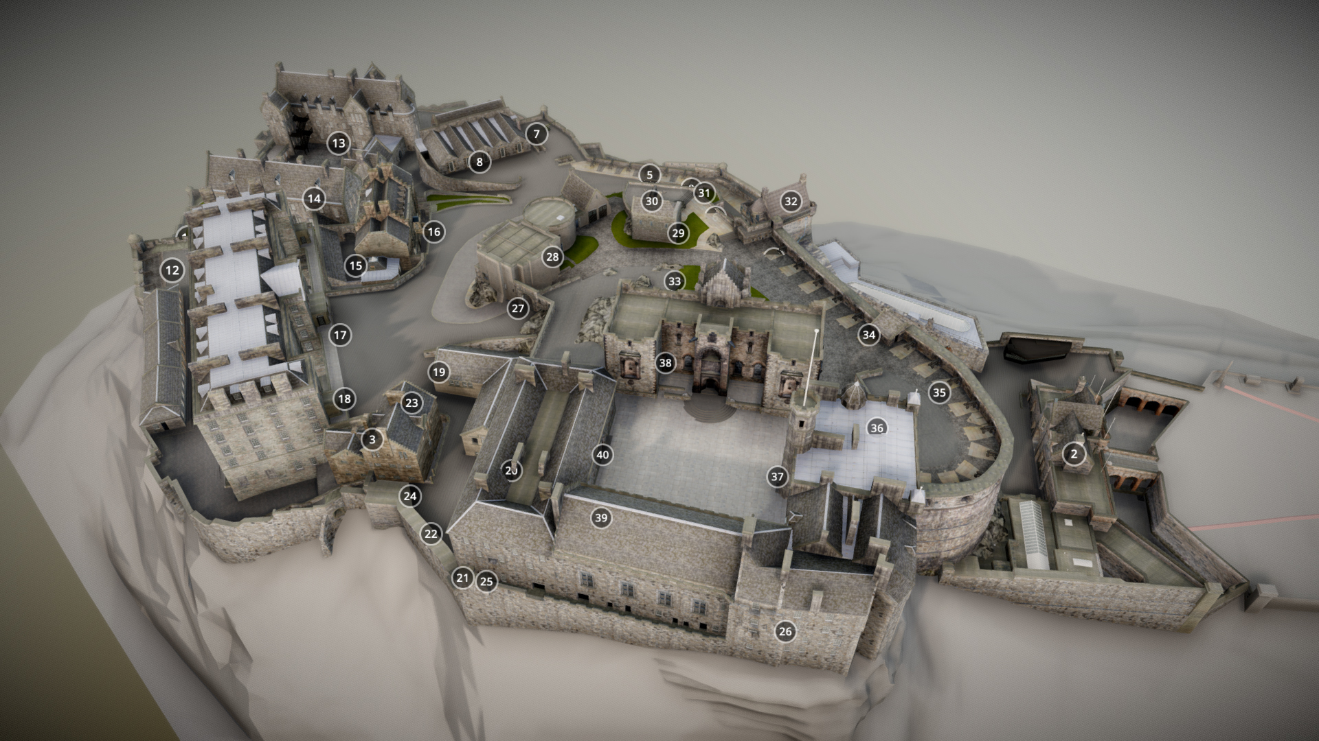 New Model Shows Edinburgh Castle In All Its 3D Glory | HistEnvScot